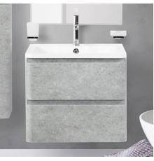 Тумба с раковиной BelBagno Albano 60 подвесная, cemento verona grigio