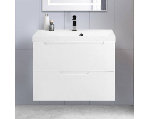 Тумба под раковину BelBagno Vittoria 70 подвесная, bianco lucido