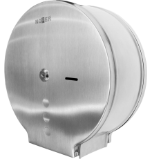 Диспенсер туалетной бумаги Nofer Inox 05006.XL.S нержавеющая сталь, матовый + Салфетки Nofer OC-1-33 100 шт