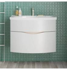 Тумба под раковину Kerama Marazzi Riva 80 подвесная, белая матовая