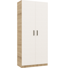 Шкаф МАМА Хороший ШР-1 81x44x185 см, белый, дуб сонома