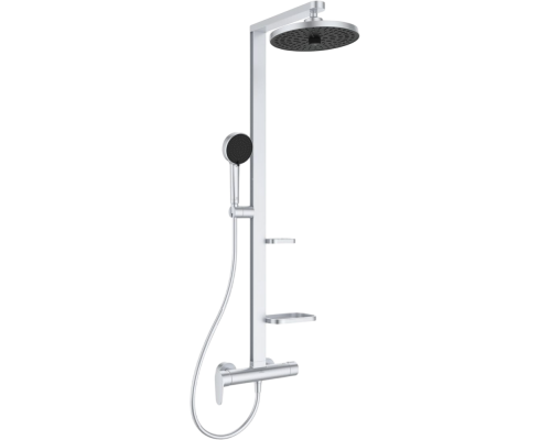 Душевая стойка Ideal Standard Alu+ BD584SI, silver