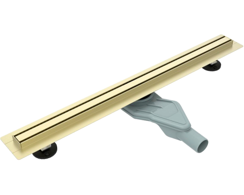 Душевой трап (лоток) Esbano Slim Side 60 cм, матовое золото