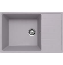 Мойка кухонная Ulgran Quartz Prima 760 платина