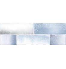Плитка настенная Alma Ceramica New York TWA11NYK016 глянцевая 20х60 голубая