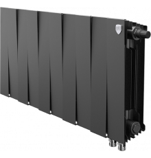 Радиатор биметаллический Royal Thermo Piano Forte 300 VDR80 10 секций, межосевое расстояние 8 см, noir sable