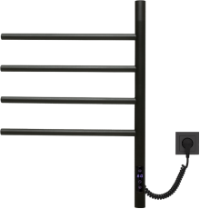 Полотенцесушитель электрический Vincea VTD-1S1CBE черный
