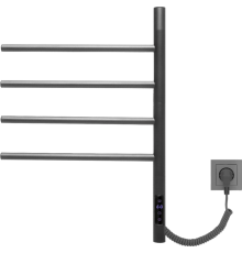 Полотенцесушитель электрический Vincea VTD-1S1CGE графит