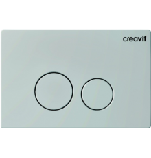Кнопка смыва Creavit Terra GP9002.07 холодный серый