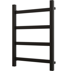 Полотенцесушитель водяной Grota Soffi 60x43, RAL9005 черный матовый