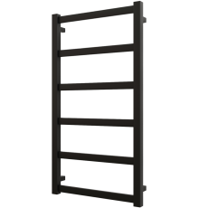 Полотенцесушитель водяной Grota Soffi 80x43, RAL9005 черный матовый