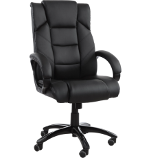 Кресло руководителя BRABIX Bliss MS-004 черное, 6 массажных модулей