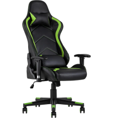 Игровое кресло Stool Group Cayenne зеленое