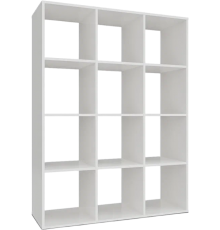 Стеллаж Mebel-Ars Калакс 3х4, 109х39 белый