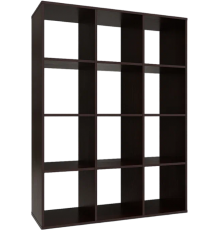 Стеллаж Mebel-Ars Калакс 3х4, 109х39 венге цаво