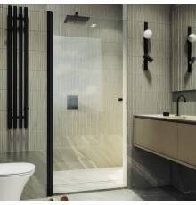 Душевая дверь в нишу Maybahglass MGD-797-6 60 см, профиль черный, стекло прозрачное