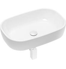 Раковина Lavinia Boho Bathroom Sink 21520024 с сифоном и донным клапаном, белый матовый