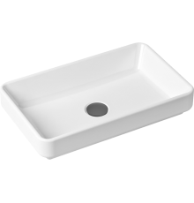 Раковина Lavinia Boho Bathroom Sink Slim 21520811 с донным клапаном, черный матовый