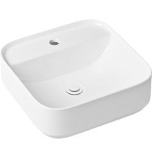 Раковина Lavinia Boho Bathroom Sink Slim 21520846 с донным клапаном, белый матовый