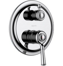 Смеситель для ванны с душем AQUATEK Классик AQ1546CR С ВНУТРЕННЕЙ ЧАСТЬЮ, хром
