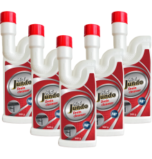 Набор JUNDO Drain Cleanser средство для прочистки труб, 0.5 л, 5 шт.