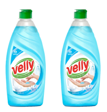 Набор Grass Средство для мытья посуды Grass Velly нежные ручки, 0.5 л 2 шт