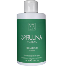 Шампунь MARIO FISSI 1937 Funzionale Spirulina Maxima С экстрактом спирулины увлажняющий, питательный, для окрашенных волос, для сухих волос, для поврежденных волос, для тонких волос, 250 мл