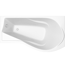Акриловая ванна Bas Капри R 170x95 см, угловая, асимметричная + ремкомплект Good Door