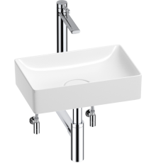 Комплект Wellsee Pure BY Wellsee 201004366 глянцевый белый, хром, 5 в 1