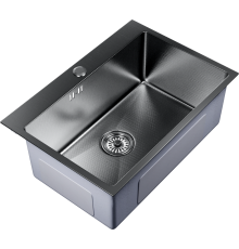 Мойка кухонная Mixline Pro 552937 черный графит