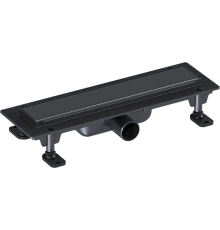Душевой трап Good Door ТЛ00045 53,5x4,9 см, черный