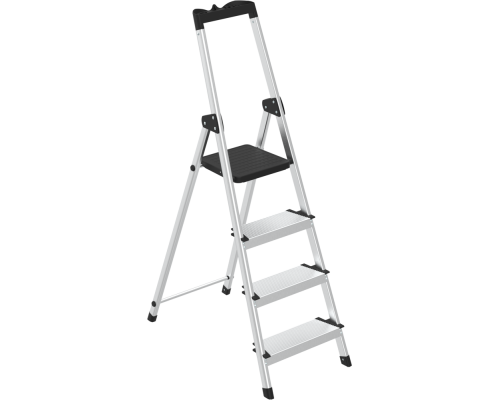 Стремянка Zalger 211-4 4 ступени, односторонняя