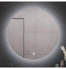 Зеркало круглое MebelVann Серхио 80x80, с подсветкой