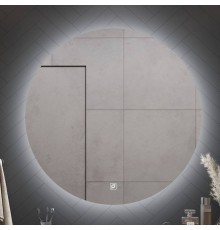 Зеркало круглое MebelVann Серхио 90x90, с подсветкой