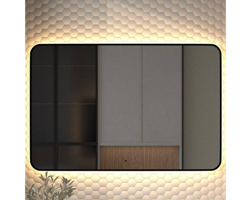 Зеркало Defesto Aura DF 2980RH 120x80, с теплой подсветкой