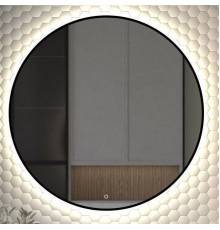 Зеркало круглое Defesto Aura DF 2986S 90x90, с нейтральной подсветкой