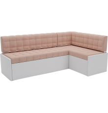 Угловой кухонный диван Mebel-Ars Ганновер 178x82x103 см R кордрой бежевый