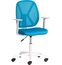 Компьютерное кресло TetChair Play White синее