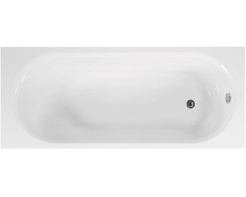 Акриловая ванна Vagnerplast Kasandra VPBA167KAS2X-04 без опоры 160x70 см, ультрабелая (Ненадлежащее качество: сколы на борту)