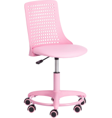 Компьютерное кресло TetChair Kiddy кожзам розовый