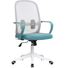 Компьютерное кресло Woodville Bust gray, blue, опора white