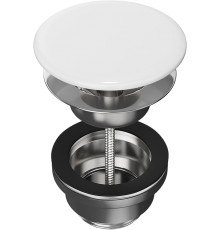 Донный клапан для раковины Kerama Marazzi Plaza DRR.1/WHT
