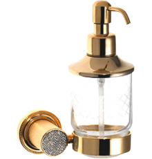 Дозатор Boheme Royal Cristal Gold подвесной