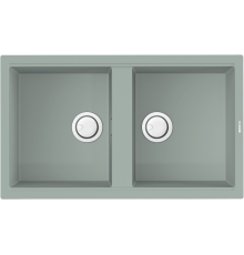 Мойка кухонная Omoikiri Kitagawa 86-2-WG wind green