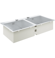 Мойка кухонная Grohe K800 31585SD1 нержавеющая сталь (Ненадлежащее качество: вмятина на углу мойки)