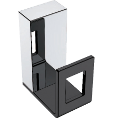 Крючок Boheme Q 10946-CR-B Сhrome   Black