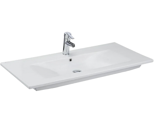 Раковина beWash Ontario 100x49 белая глянцевая