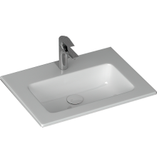 Раковина Allen Brau Fantasy Flat 62x47, без перелива, белая