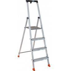 Стремянка Krause Monto Safety 128942 4 ступени, односторонняя