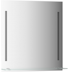 Зеркало Evoform Ledline-S BY 2163 70x75 с полкой